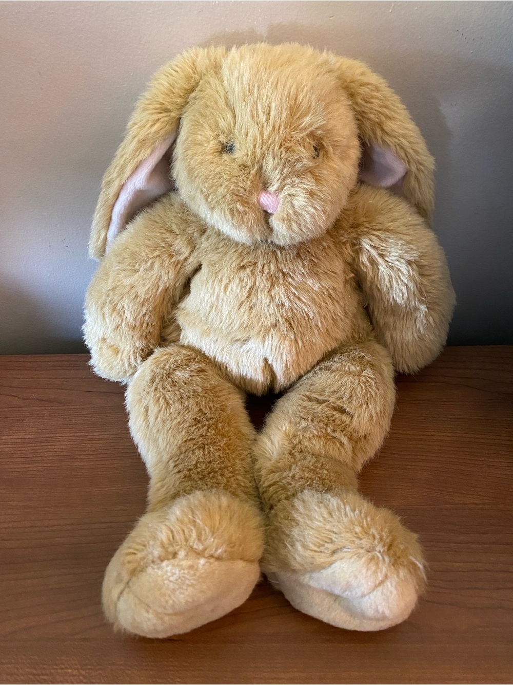 Build a Bear Tan Floppy Light Brown BUNNY RABBIT Plush Soft Stuffed Animal Toy